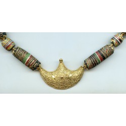 Perles vénitiennes "Kente". Venetian Glass Beads