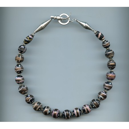 Perles vénitiennes ou "Fancy". Venetian Glass Beads