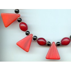 perles de bohème loubia et triangle