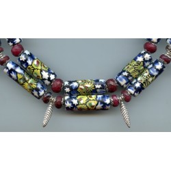 Perles vénitiennes "Millefiori". Venetian beads "Millefiori".