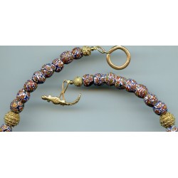 Perles vénitiennes  "Millefiori". Venetian beads "Millefiori"