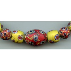 Perle vénitiennes  "Adé". Venetian Glass Beads