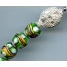 Perles "Millefiori" rondes. Venetian Glass Beads