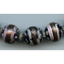 Perles vénitiennes ou "Fancy". Venetian Glass Beads