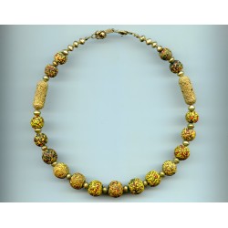 Perles Anciennes de "fin du jour". Venetian Glass Beads