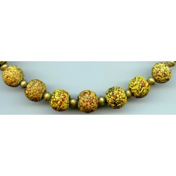 Perles Anciennes de "fin du jour". Venetian Glass Beads