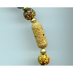 Perles Anciennes de "fin du jour". Venetian Glass Beads