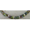 Perles "Millefiori" multi murrines. Venetian Glass Beads