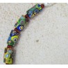 Perles "Millefiori" multi murrines. Venetian Glass Beads