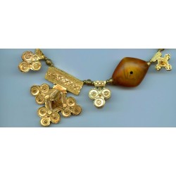 Perles "d'ambre africain" ou bakélite