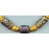 Perles de "fin du jour" et "Hébron". Venetian Glass Beads