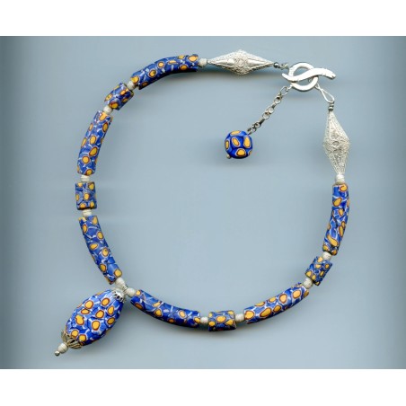 Perles vénitiennes Millefiori. Venetian Glass Beads