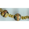Perles mosaïquées " Millénaires". Ancient beads.