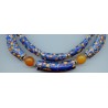 Perles "Millefiori" . Venetian Glass Beads.