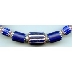 Perles vénitiennes ou Chevron ou "Issafall". Venetian Glass Beads
