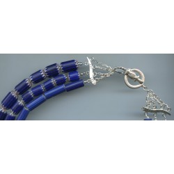 Perles vénitiennes "Chevron". Venetian “Chevron” beads. Venetian beads