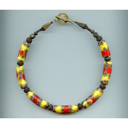 Perles vénitiennes Millefiori. Venetian Glass Beads